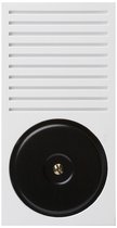 Honeywell Gong D902 - Bedrade Deurbelgong zonder Beldrukker - Kunststof Behuizing - Ca. 80 dB(A) - 3 V DC - Werkt op 2 x 1,5 V Batterijen (Mono) - Afmetingen 85 x 160 x 45 mm - Wit