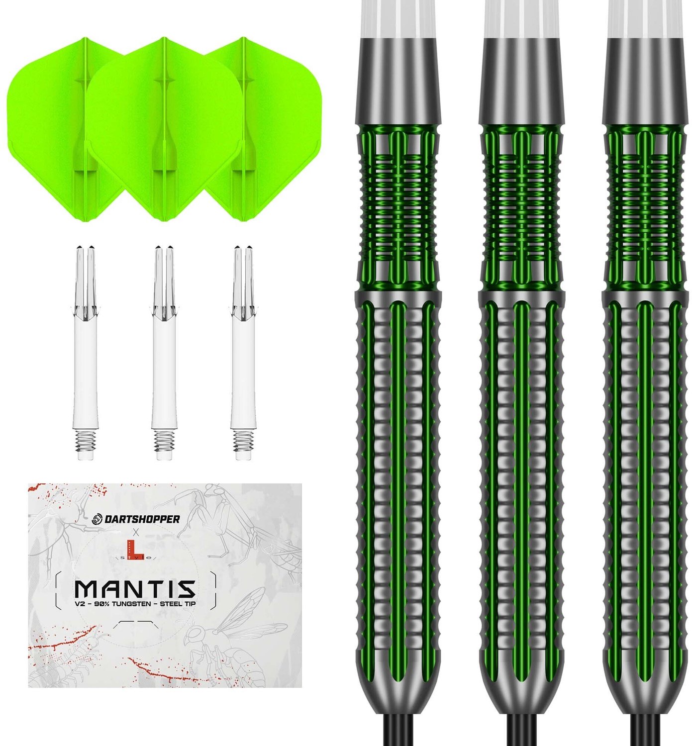L-Style Mantis V2 90% - Dartshopper Exclusive - Dartpijlen