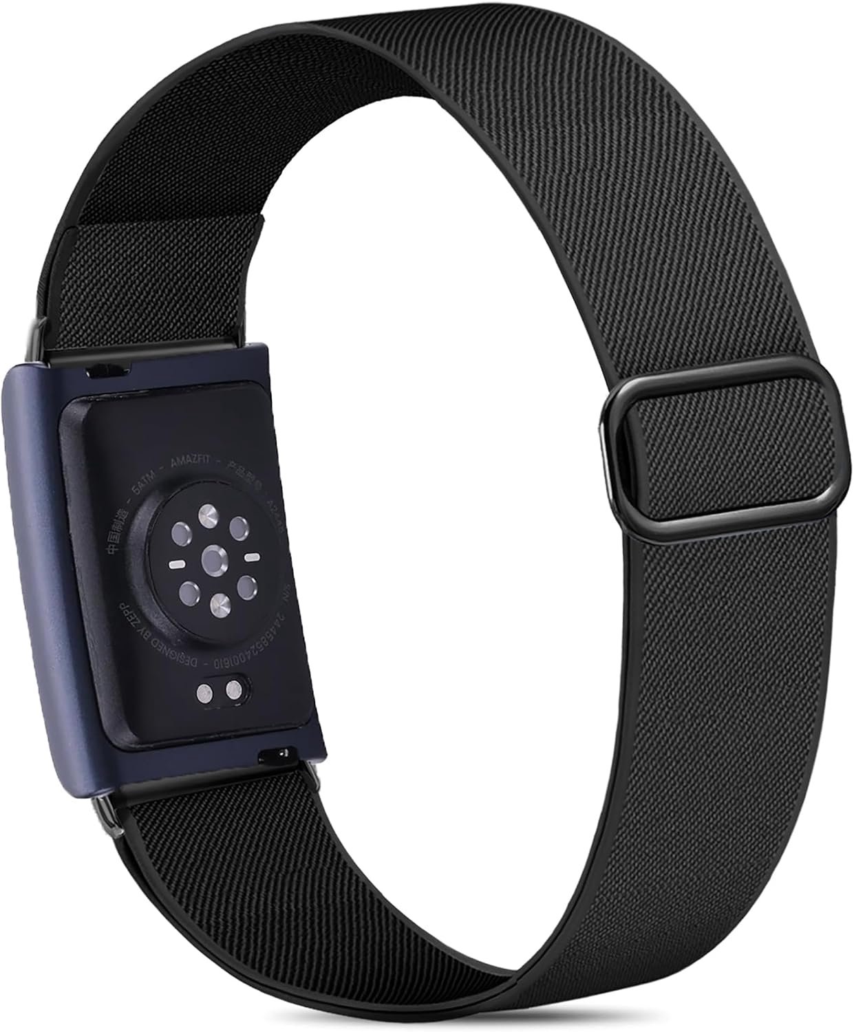Enkelband 22mm - Elastisch Nylon - Ademend sportbandje - Geschikt voor Amazfit en GTR - Vemera