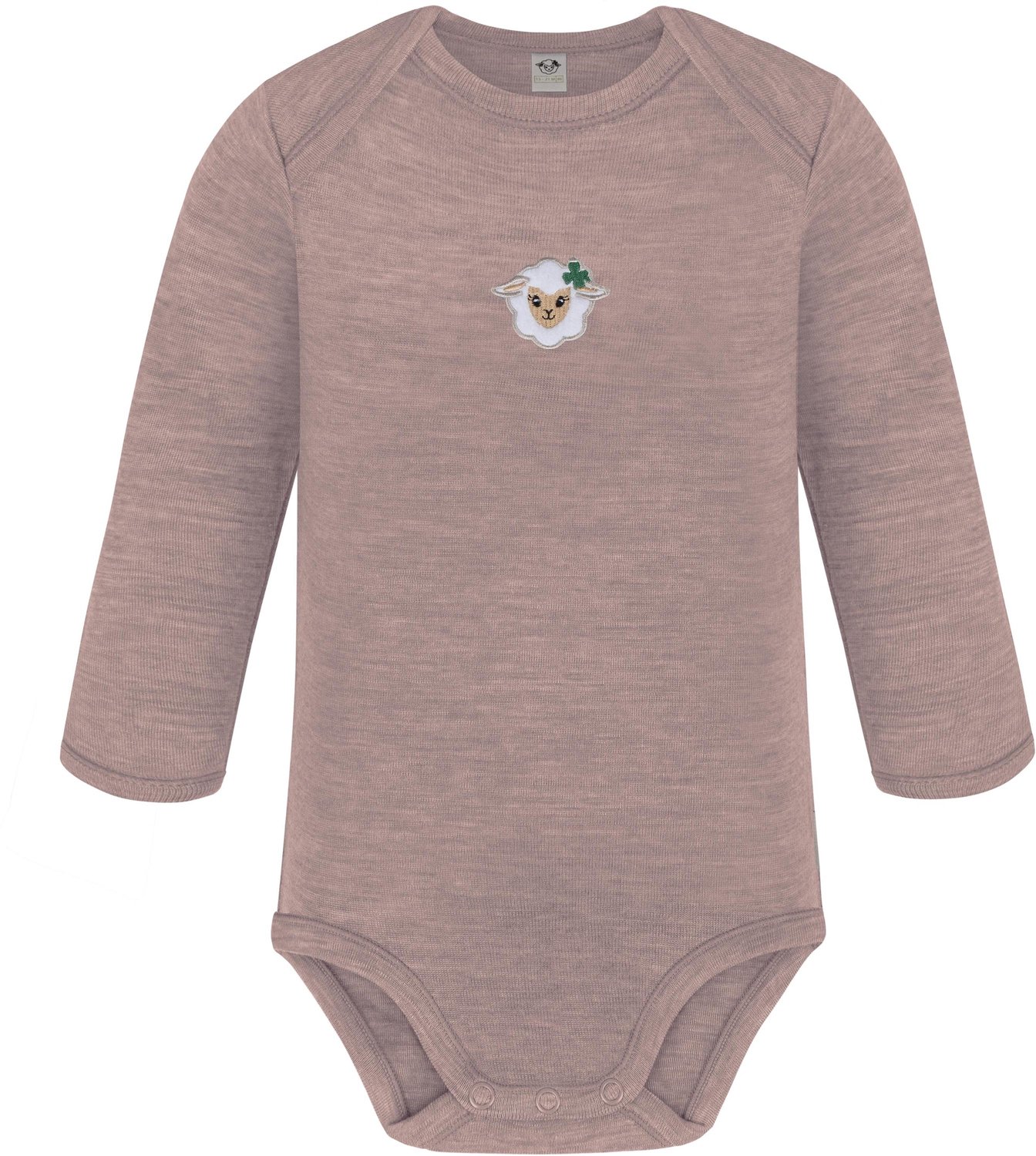 Baby-merino rompertje met lange mouwen „Auckland“