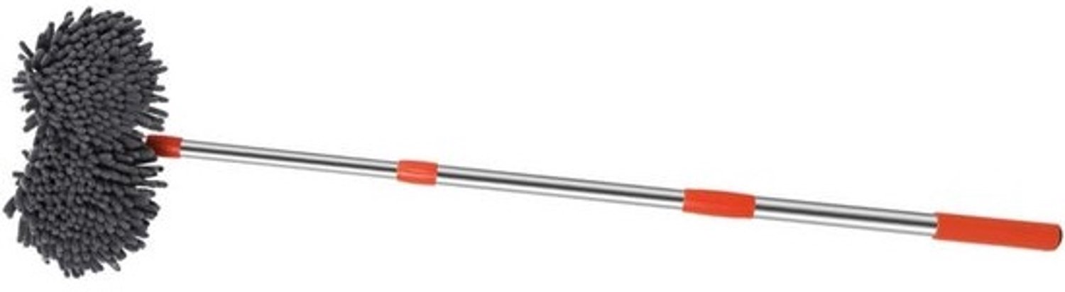 Autoborstel Met Lange Steel - Wasborstel Voor Auto - Auto Wassen - 360 Graden Rotatie - 80-135cm - Multicolor