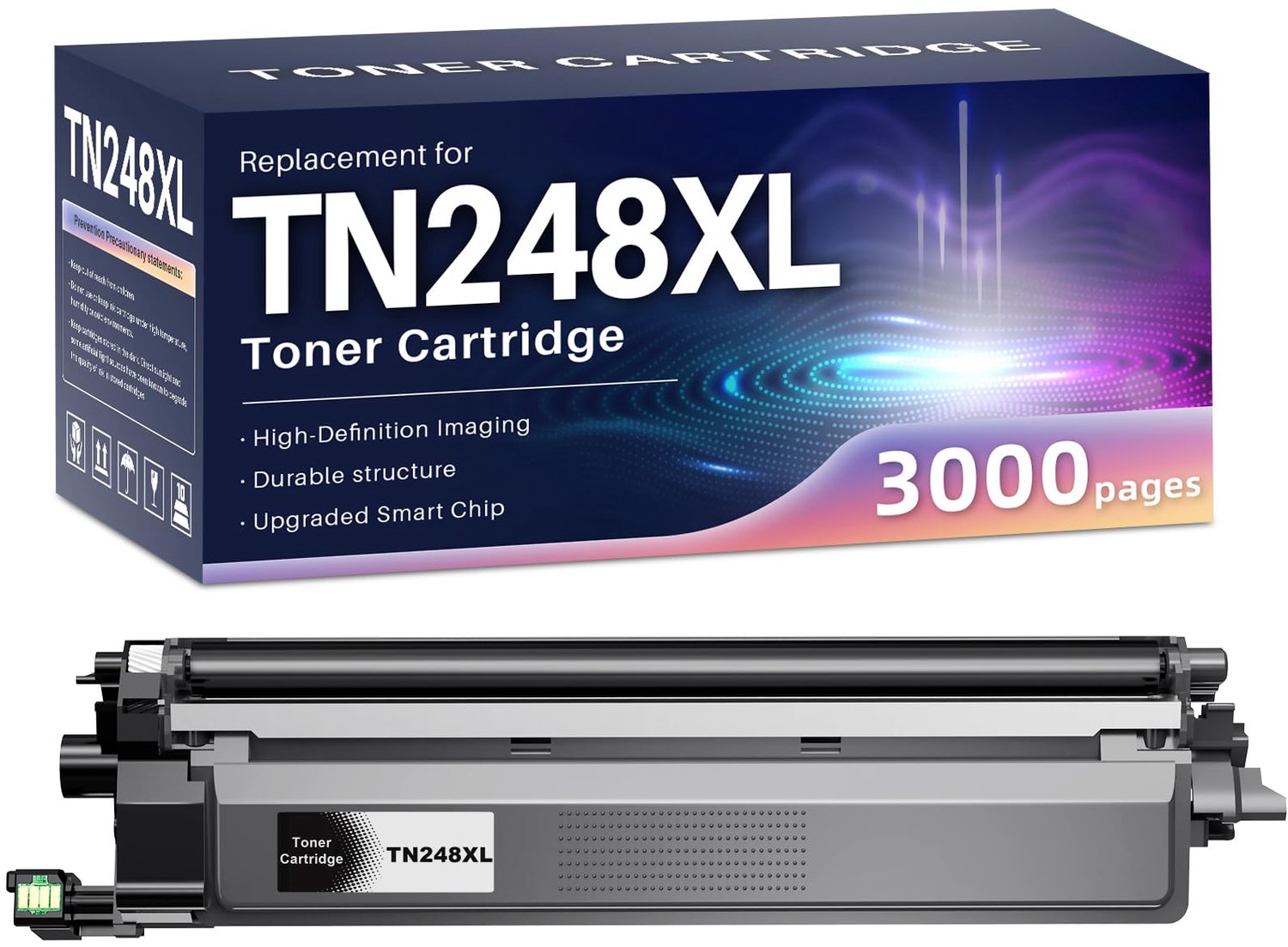 Toner TN248XL Zwart - Compatibel met Brother
