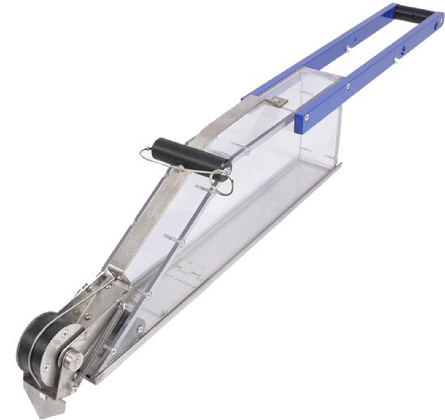 Gipsplaten Taper Tool Modderdispenser Gipsplaattape-applicator voor Platte en Hoeknaden met Ingebouwde Tapesnijder 2,5L Capaciteit Veerbelast Rilwiel