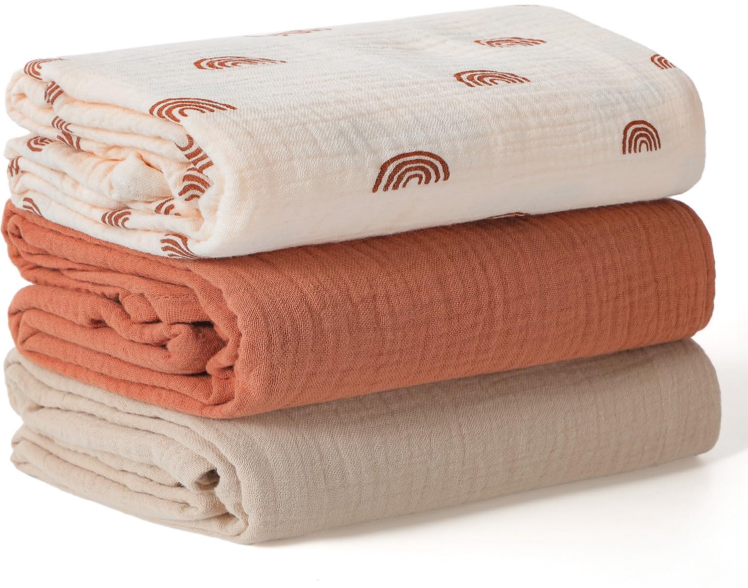 Grote Muslin Swaddledoek voor Baby's (3-Pack)