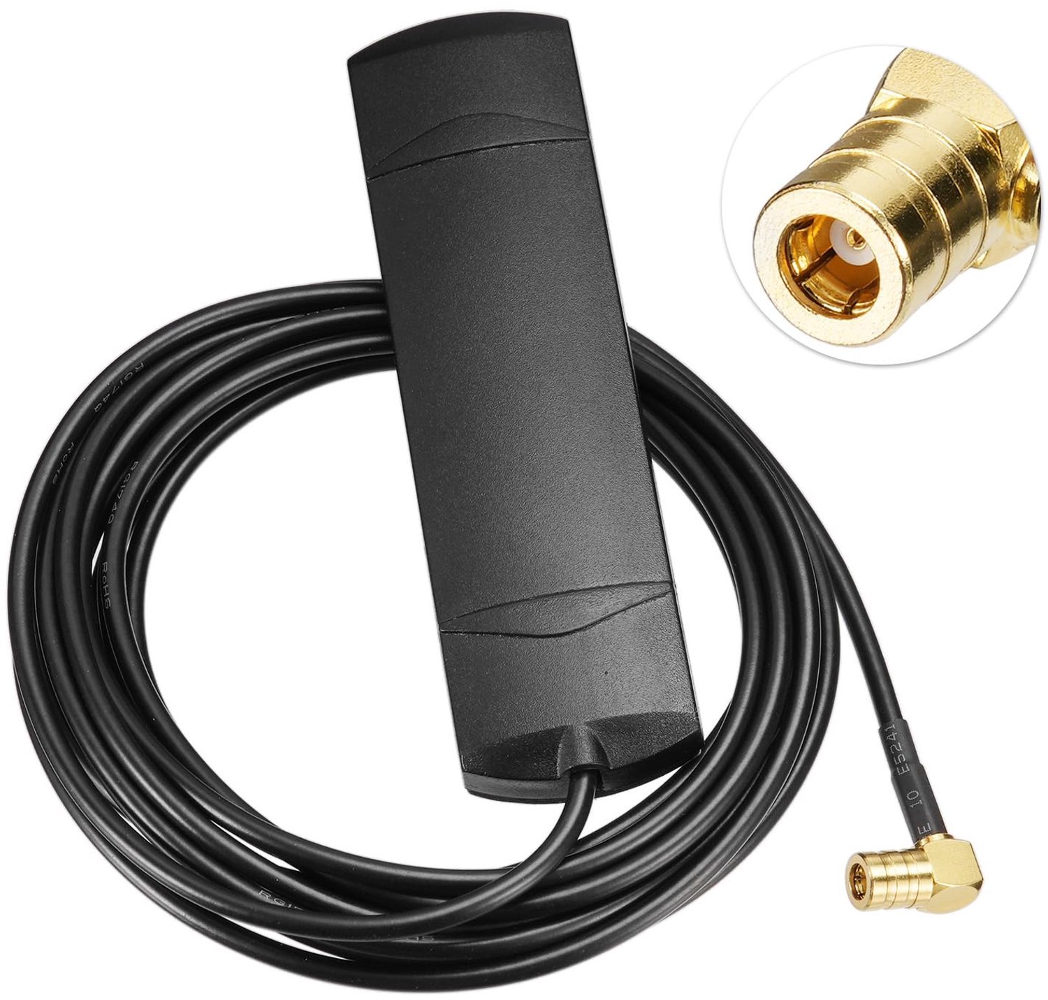 DAB+ Auto FM AM Radio Antenne met 3M Aansluitkabel