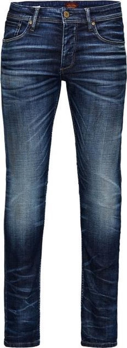Glenn Original Mf 136 Slim Fit Jeans Heren Blauw JACK & JONES Heren Kleding Broeken & Jeans Jeans Slim Jeans 