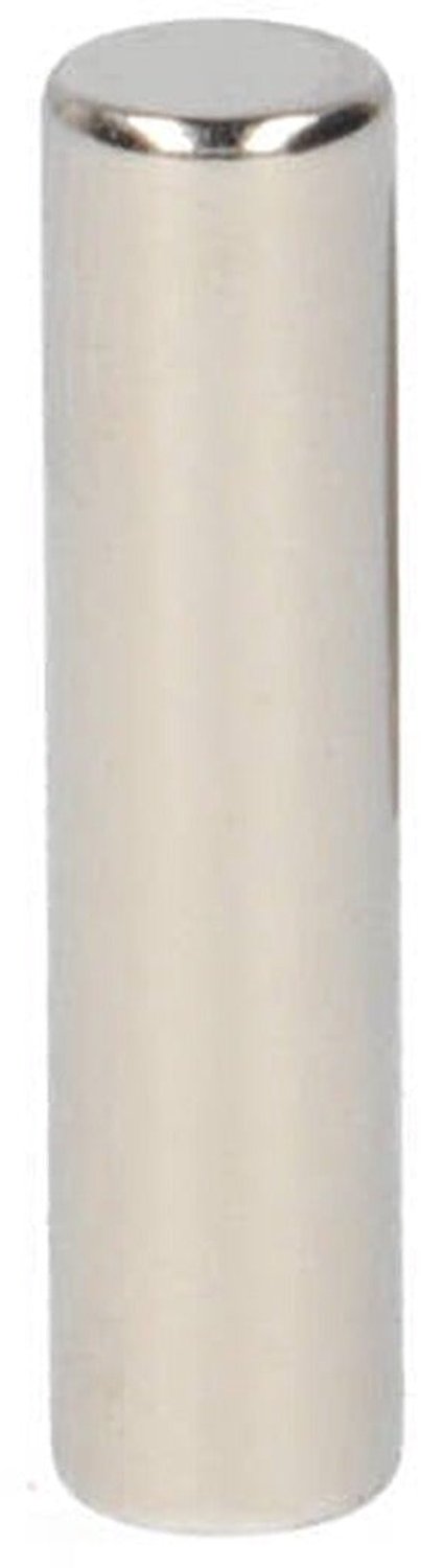 Neodymium Staafmagneet Ø6 x 25 mm N48 NiCuNi – 10 stuks