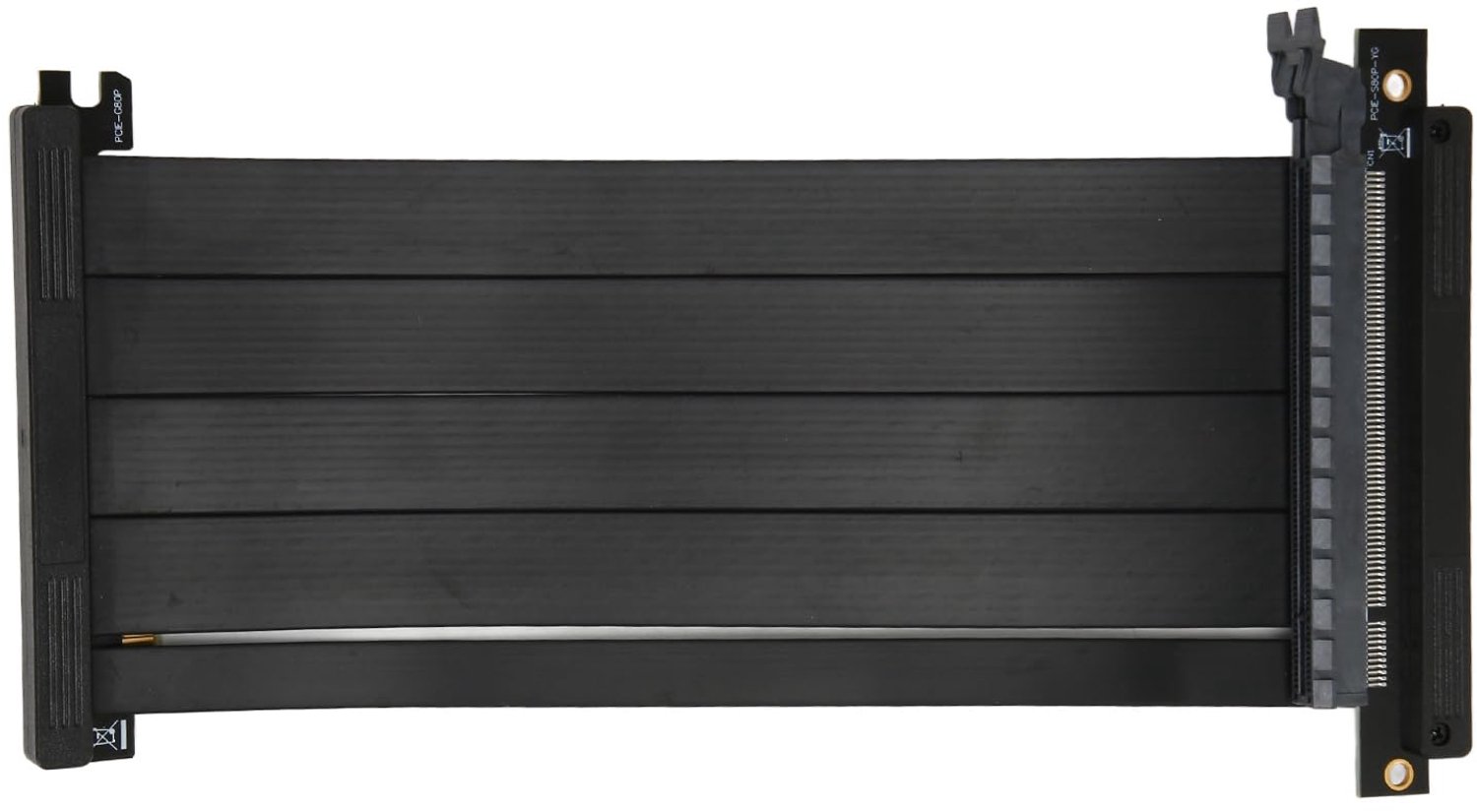Grafische Kaart Verlengkabel Flexibel - Dual Reverse - Ultra PCIE 4.0 - X16 Riser Kabel - Gaming - Hoge Stabiliteit