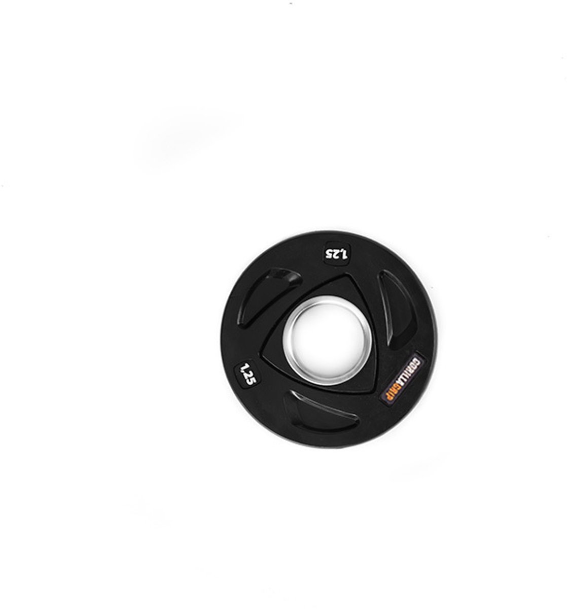 GorillaGrip Halterschijf 1,25 kg - Rubber gecoat gewichtsschijf