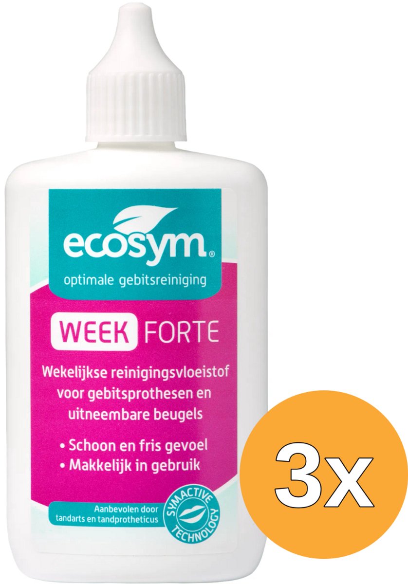 Ecosym Weekbehandeling Forte - 3 x 100 ml - Voordeelverpakking