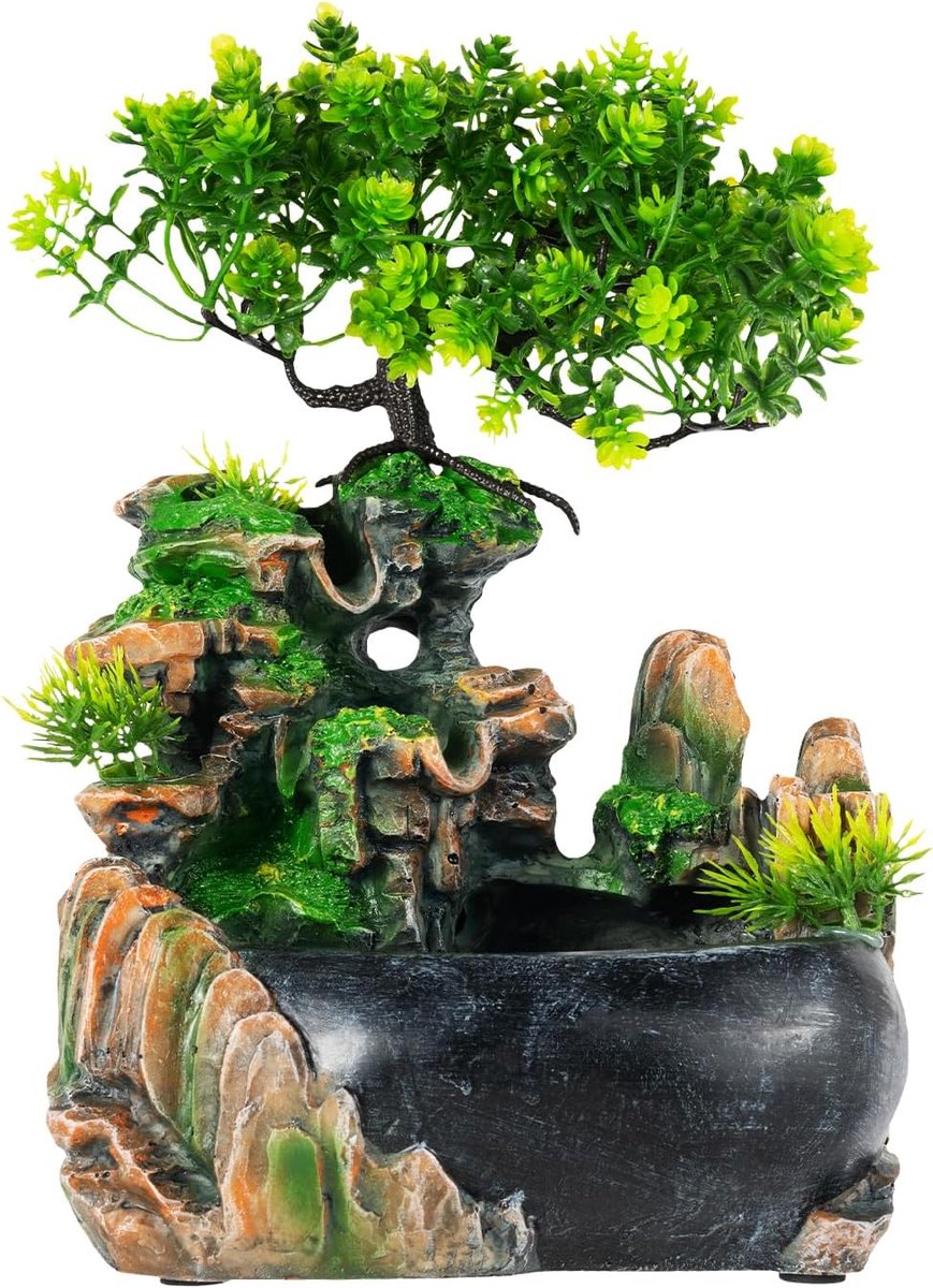 Tafelfontein stenen tuin waterval 20 x 15 x 28 cm