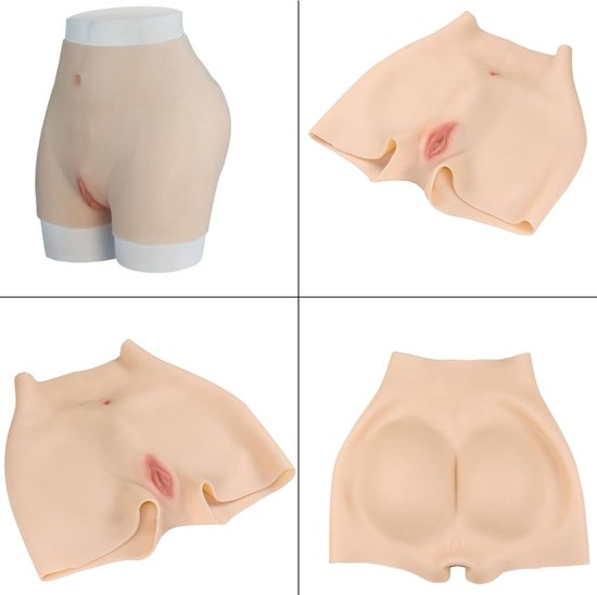 Slip voor mannen, butt lifter panty, hip verbeterer, crossdressing ondergoed voor transgender dragqueen cosplay — afbeelding 5