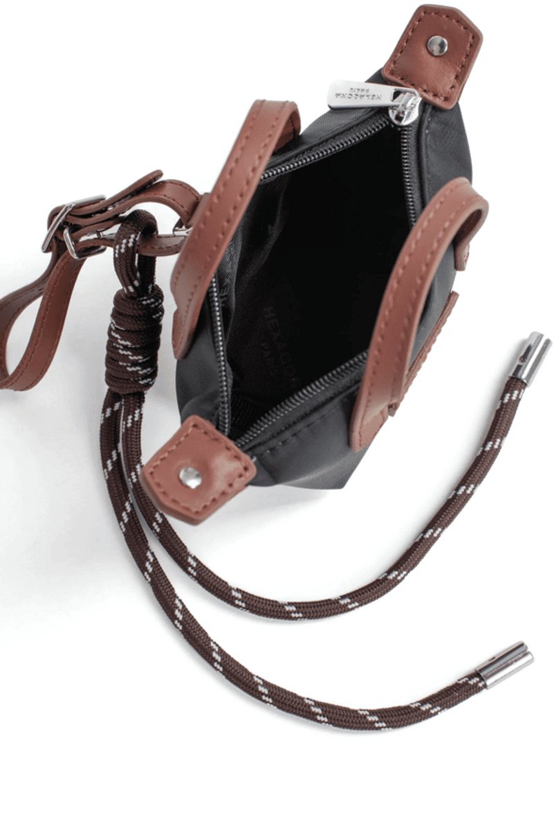 Hexagona Kleine Handtas | Zwart | Maat: One Size