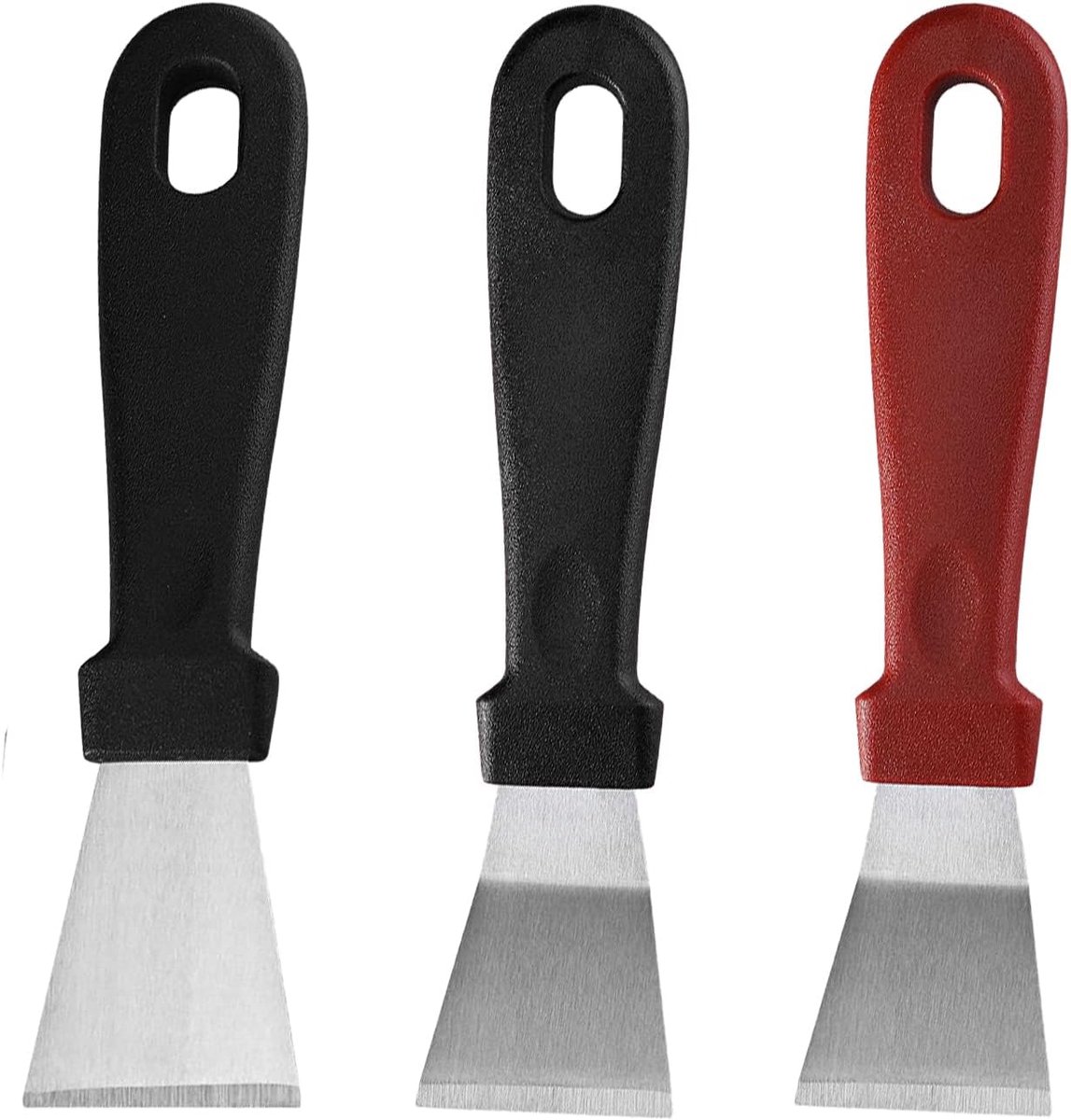 3 Piece Professional 3D Printer Spatula Set, Stainless Steel, Straight and Curved Head, Pressure Tools, Model Removal - ShopVlot