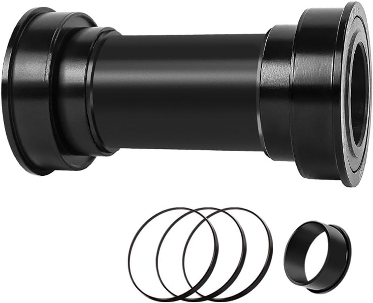 Keramische binnenlager | T6-aluminium + keramische lagers | Voor SRAM/GXP | 86-92mm trapas behuizing | Incl. verloophulzen