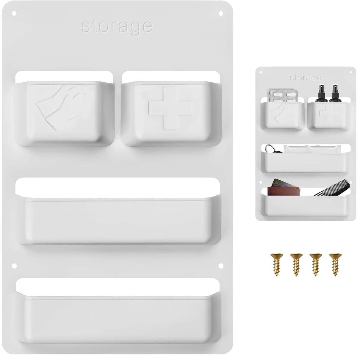 Deurorganizer voor camper en caravan, Genérico opbergdeur voor vrijetijdsvoertuigen, gelaagd design, opbergdoos voor boot, camping, caravan, caravan