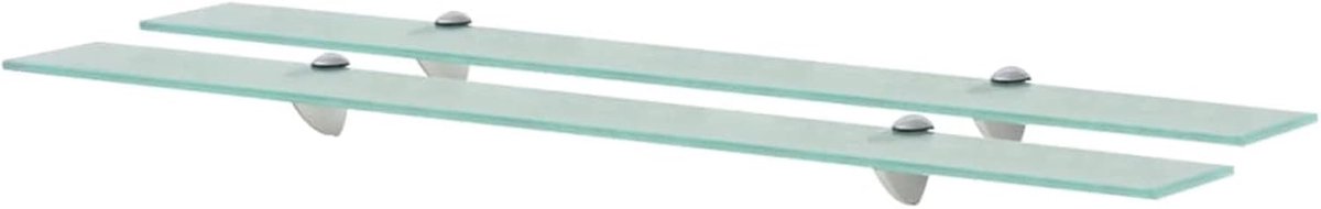 Drijvende planken, wandrek, set van 2, decoratieve plank met grote opbergruimte voor slaapkamer, badkamer, woonkamer, keuken, thuiskantoor, wasruimte 90x10 cm, 8 mm