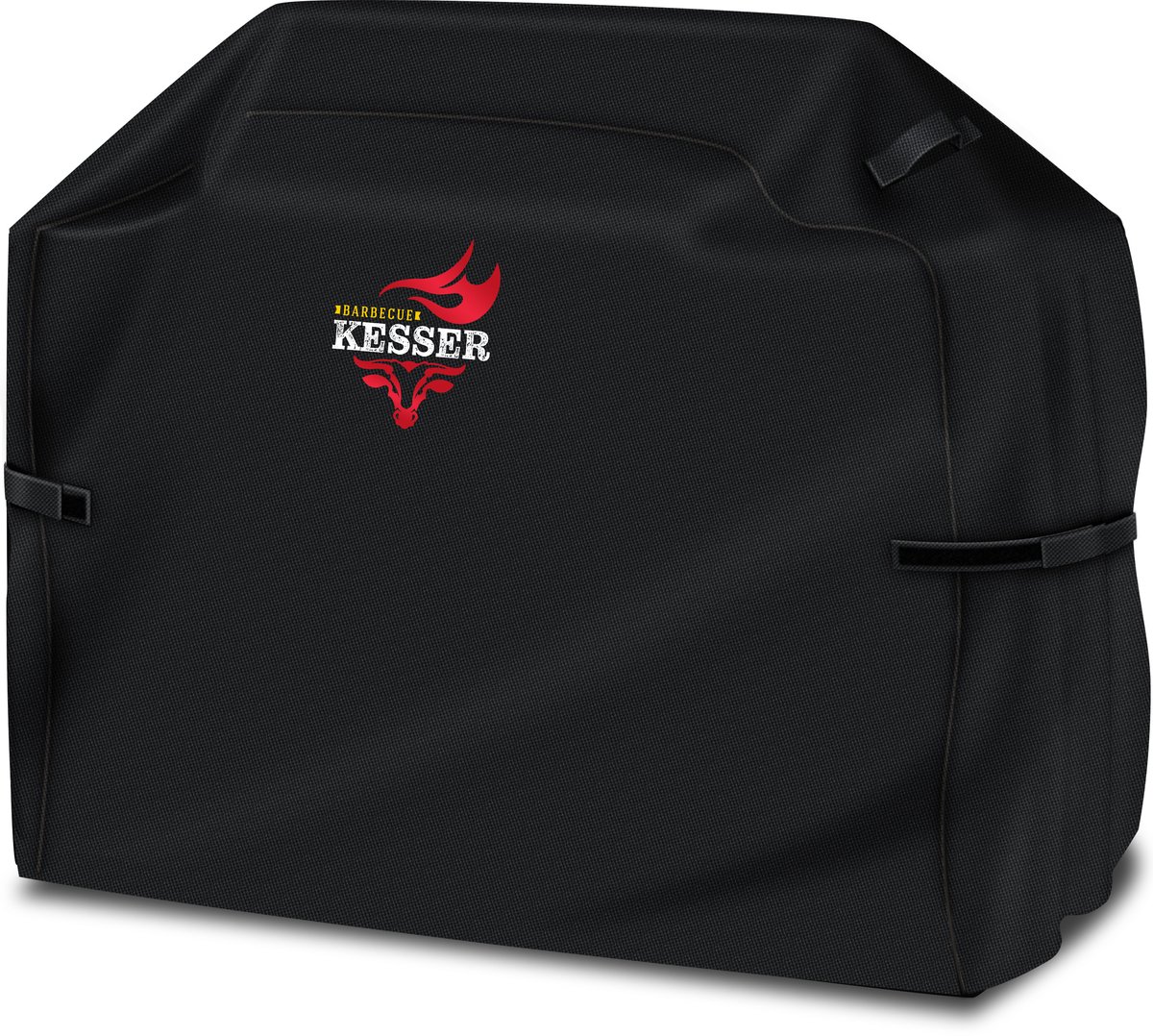 KESSER® Premium Barbecuehoes gasbarbecue - 600D Oxford, weer- en UV-bestendig - 163 x 61 x 122 cm - Zwart