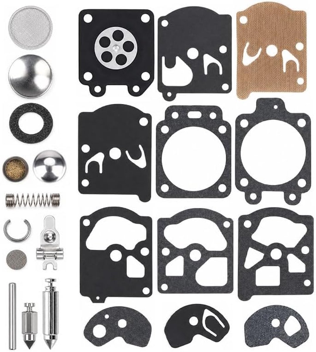 1 x carburateur membraan reparatieset (K10-WAT)