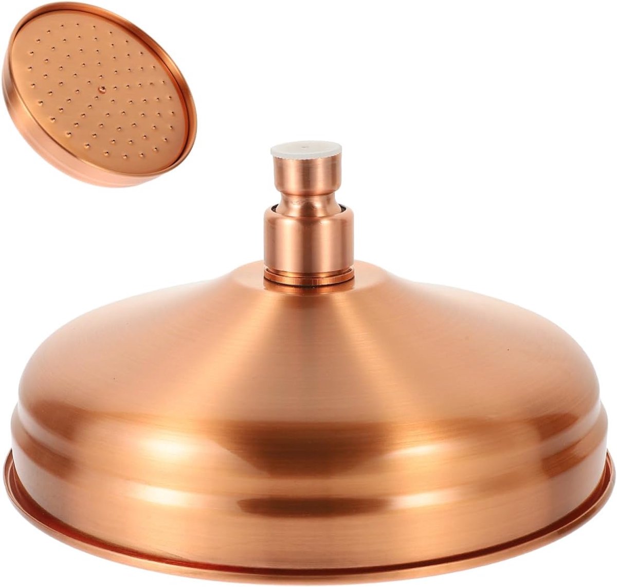 Douchestraal - Ronde Koperen Douchekop - Waterbesparend - Geniet van een Comfortabele Douche - ShopVlot