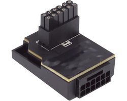 12VHPWR ATX3.0 PCI-E 5.0 Power Modular Male to Female Adapter Extension Up Angular 90 Degree for 3080 3090TI PSU 16Pin - ShopVlot
