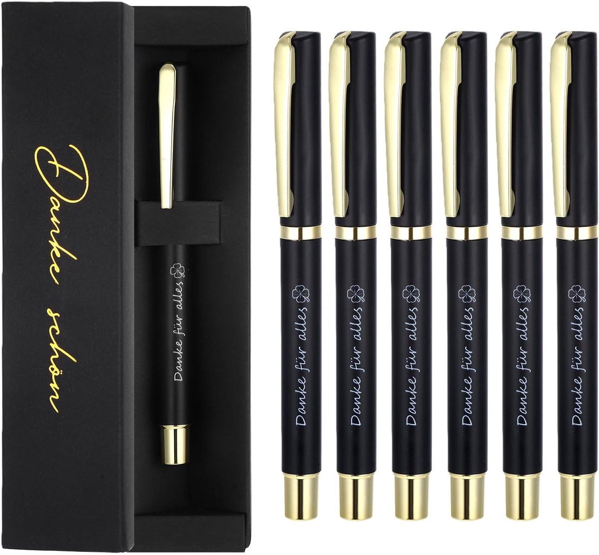 Kleine cadeaus voor collega's leraren, bedankje balpen (6 set)