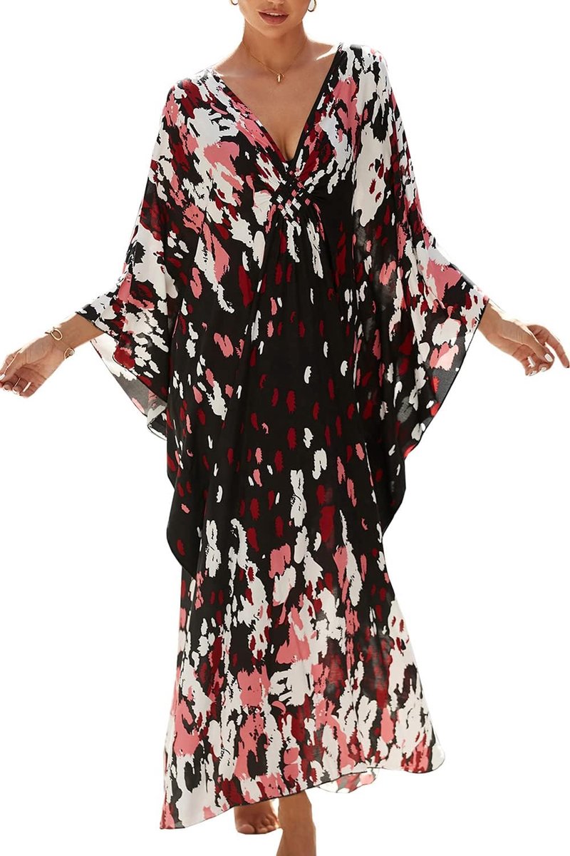 Nachtkleding, bohemian, kaftan, strandjurk, cover-ups, sarong voor dames