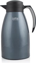 Bama Thermoskan Ibiza Donker Grijs 1,5 Liter