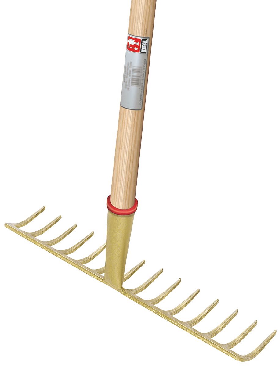 Ideal professionele tuinhark met adapter lange steel 160 cm