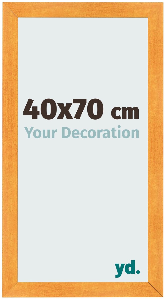 yd. Your Decoration - Fotolijst 40x70 cm - MDF - Oranje - Pisa