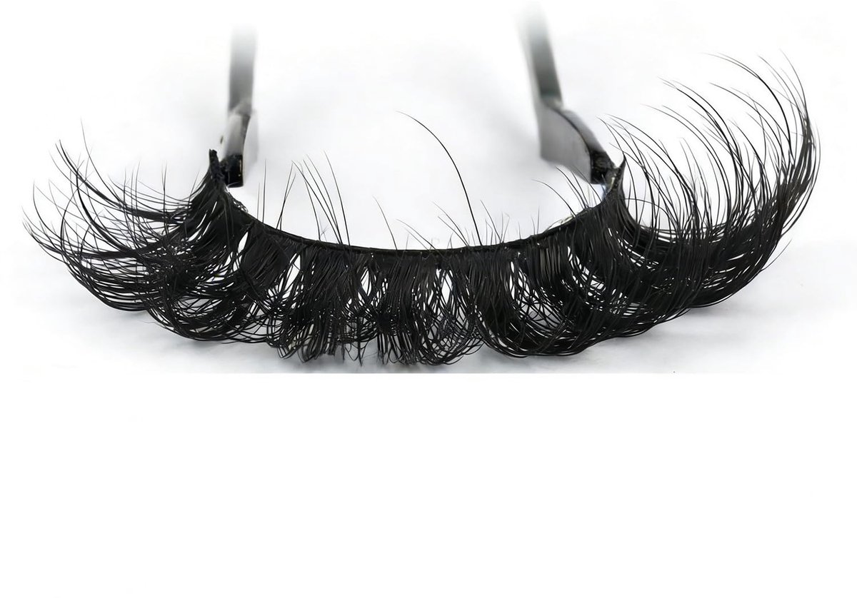 OCHILIMA Set van 7 paar Russische faux-wimpers - Natuurlijke look - 3D-effect - 3D-effect - Zacht - Faux-wimpers - D48 - ShopVlot