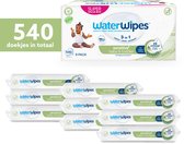 WaterWipes Snoetendoekjes - Voor Gezicht & Handen - 99,9% Water - 9 x 60 - 540 Doekjes