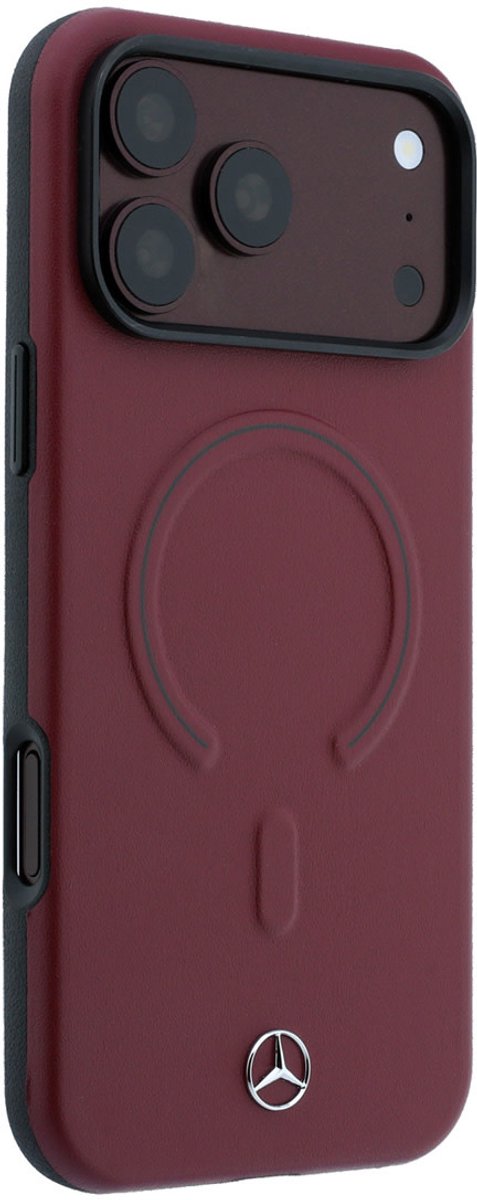 Mercedes-Benz Backcover hoesje voor Apple iPhone 18 Pro Max - burgundy van Mercedes-Benz — afbeelding 4