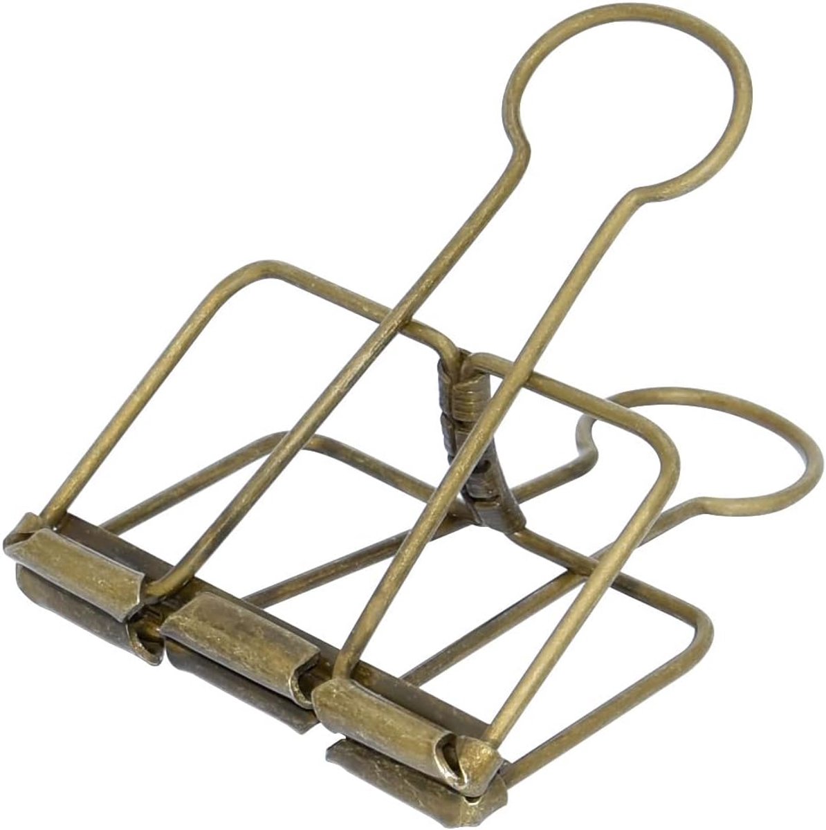 Grote Binder Clips 6,5 cm, Grote Papieren Klemmen Brons voor Kantoor Schoolbenodigdheden (15 stuks)