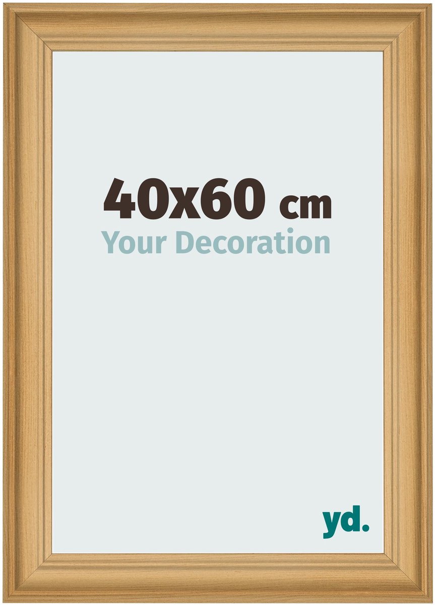 yd. Your Decoration - Fotolijst 40x60 cm - MDF - Dennen Houtnerf - Lazio