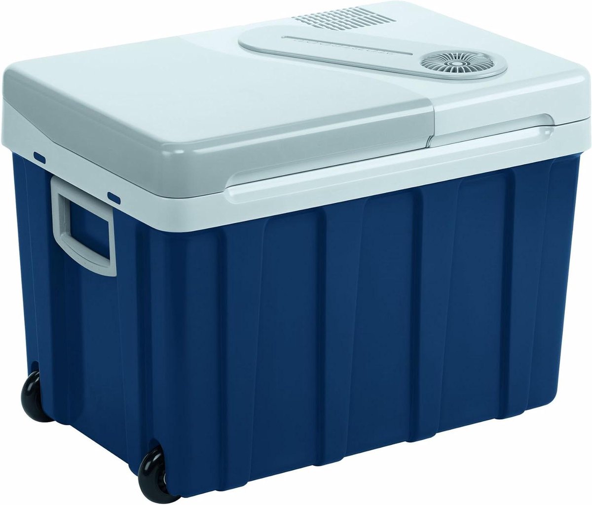 Elektrische Koelbox - Mobiele Koeler - Eten en Drinken Koel Houden - Drie Voltage Bereiken - 39 Liter Capaciteit - Blauw