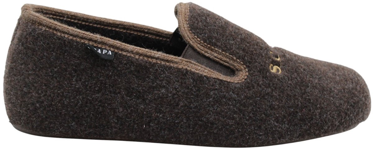 Scapa - Pantoffels - Bruin - Heren - Maat 42 -
