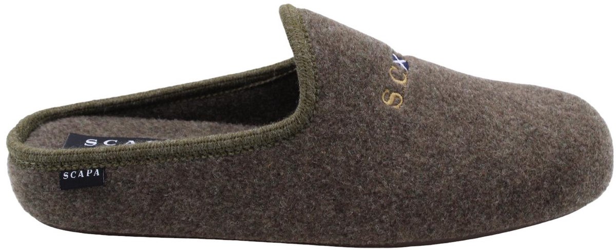 Scapa - Pantoffels - Groen - Heren - Maat 43 -