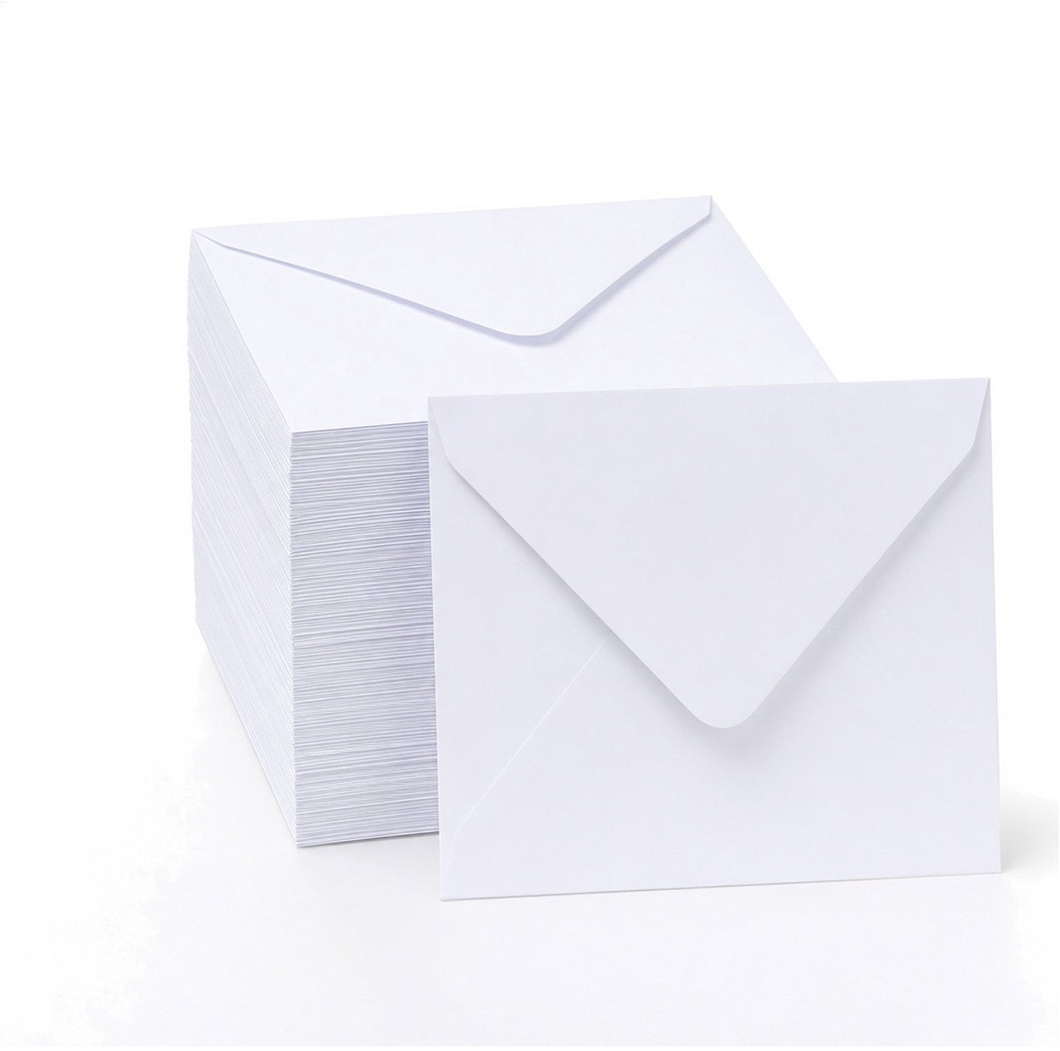 Enveloppen Wit 12x12 cm - 100 stuks - 120 gram - Vierkante Enveloppen - Wenskaart Envelop