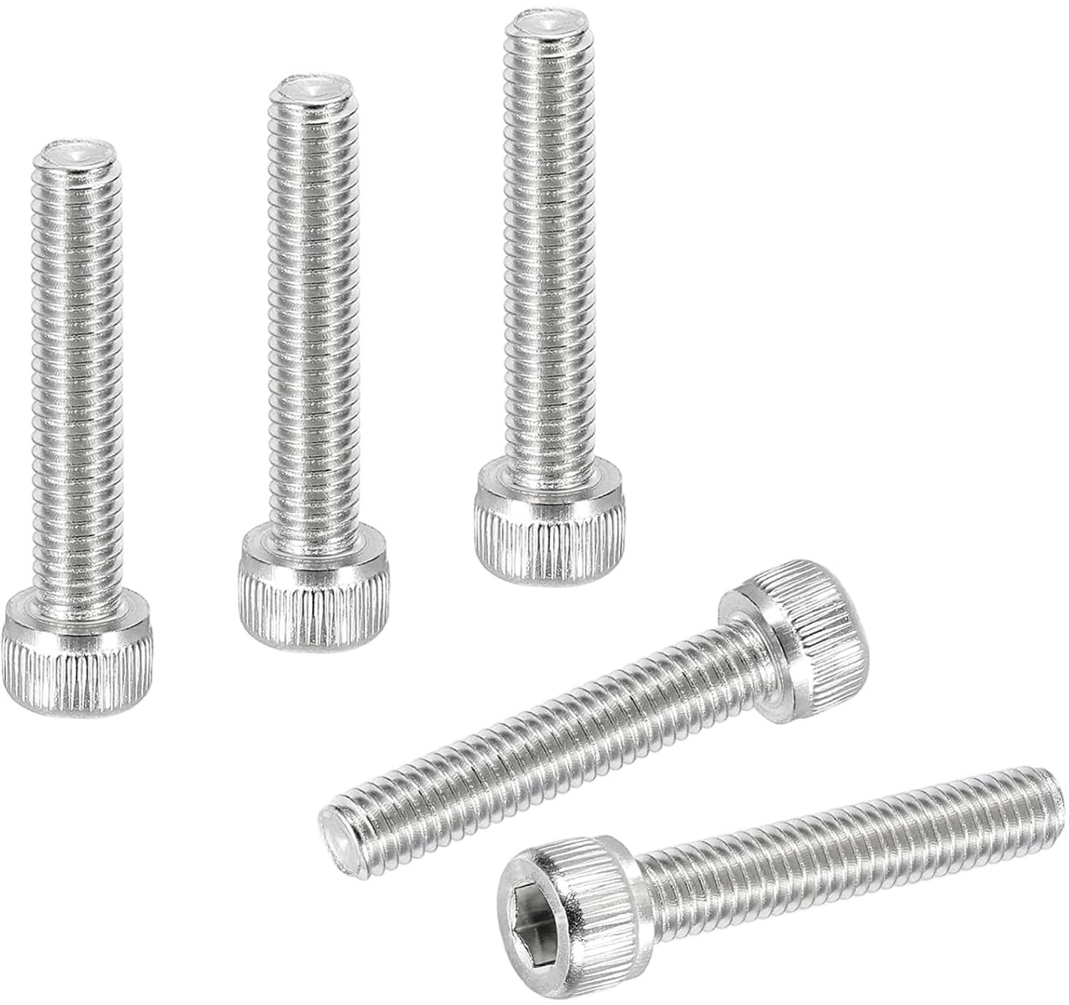 cilinderschroeven 20 stuks - 304 roestvrij staal - #10-32 x 1 inch - ideaal voor mechanische toepassingen - m-winkel