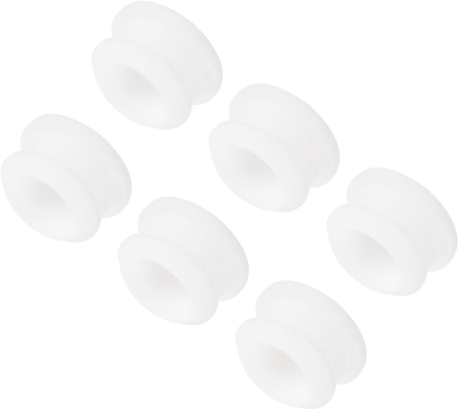 Siliconen kliksluiting 17 mm - rubberen afdichting - waterdicht - geschikt voor diverse toepassingen - 6 stuks - m-winkel