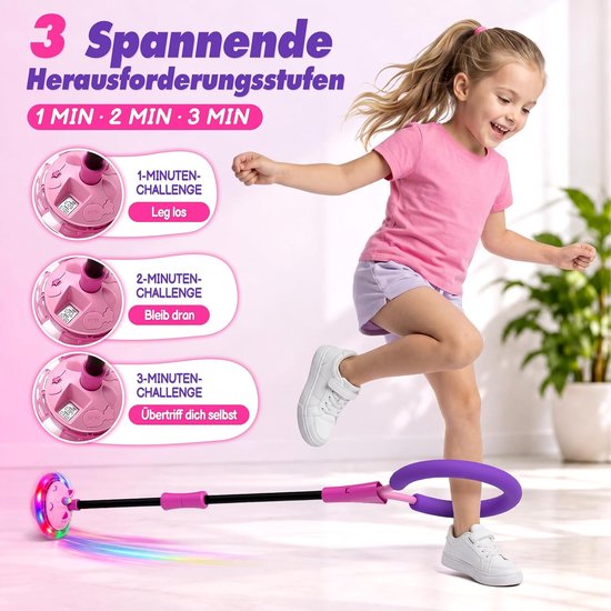 Springring met draaiende hoorn, speelgoed voor meisjes — afbeelding 4