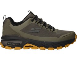 Skechers Max Protect Promote Track Sneakers - Heren - Groen - Maat:45