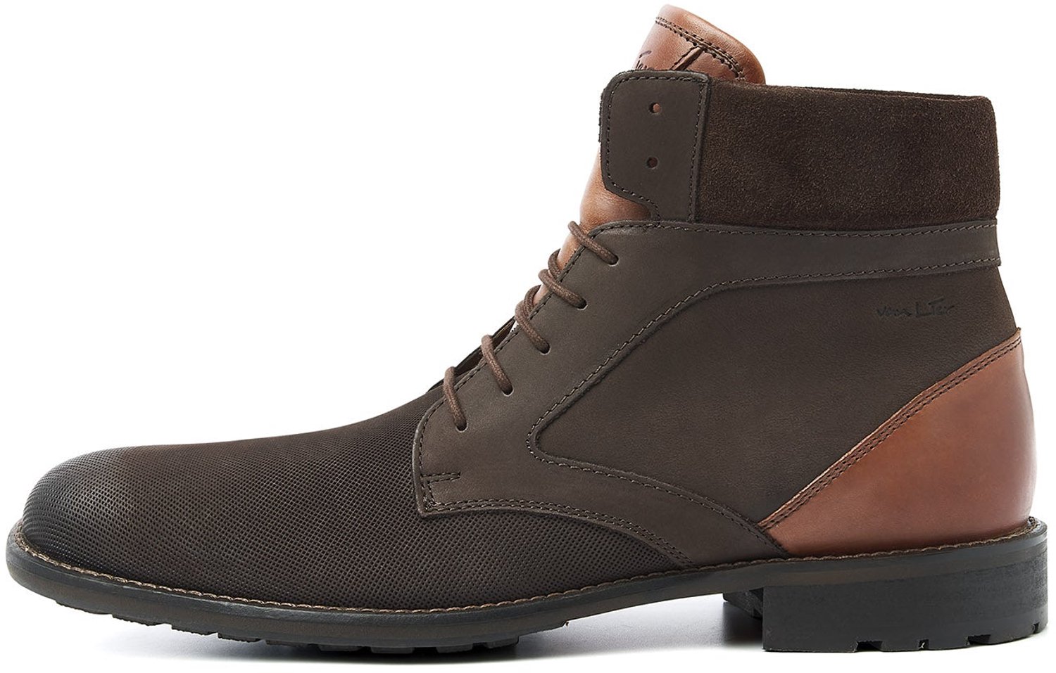 VANLIER - Heren Schoenen Henry - Bruin - Maat 45
