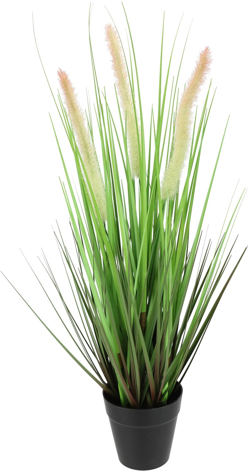 Kunstgras in Pot met Foxtail, 52 cm Hoog