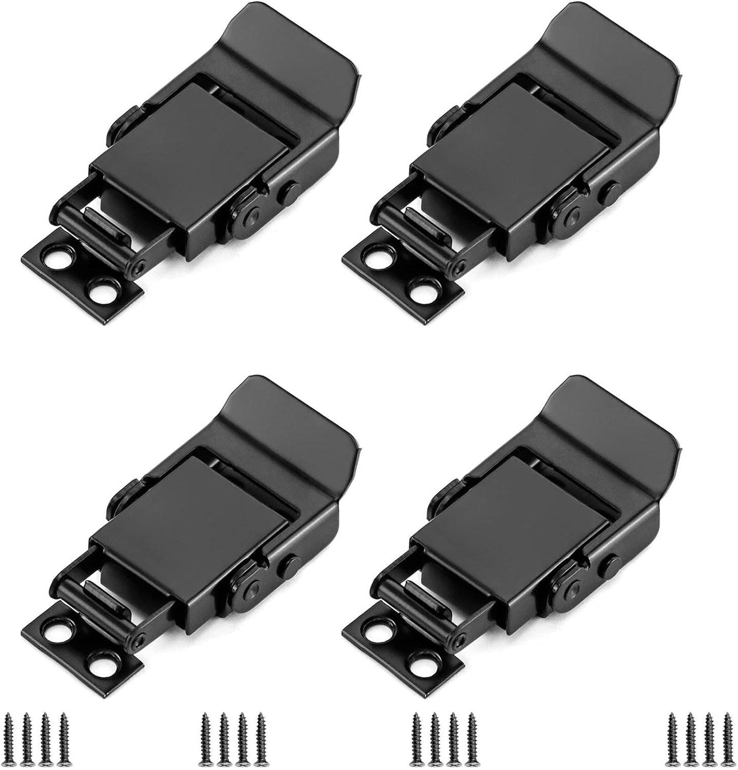 Set van 4 RVS Sloten met Schroeven voor Kasten