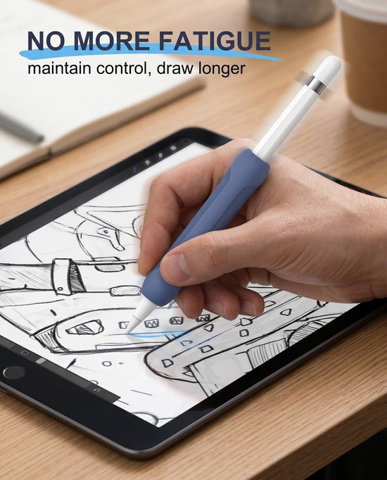 Ergonomische Handgrepen voor Apple Pencil — afbeelding 4
