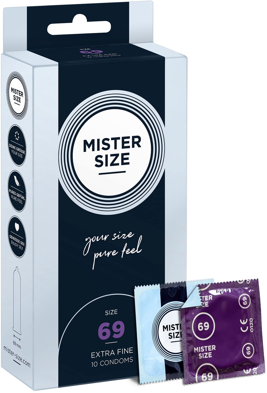 Pure Feel Condoms - 10 Stuks Extra Dun en Vochtig