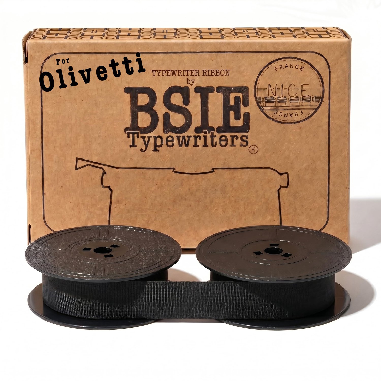 Typewriter Ribbon voor Olivetti - Zwart