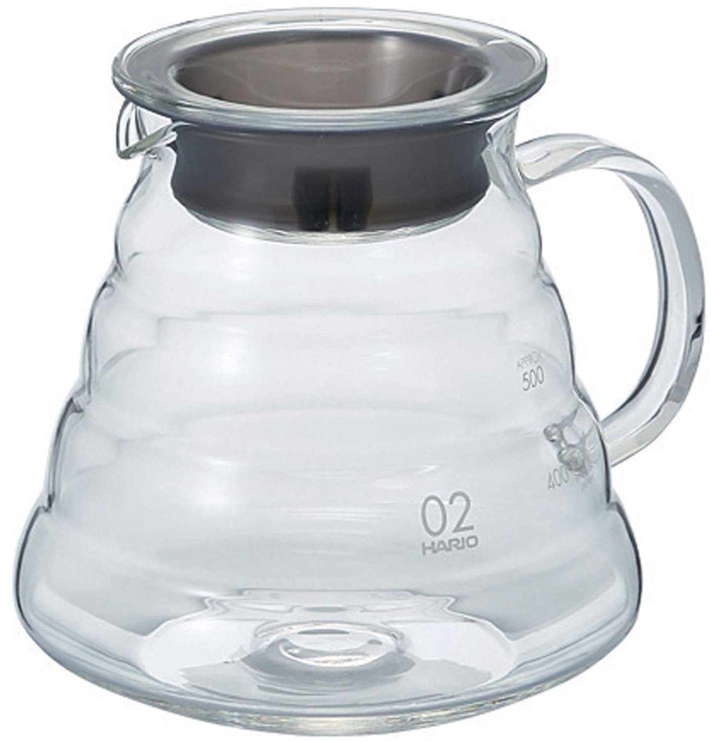 Koffiejug - Borosilicaatglas - Transparant
